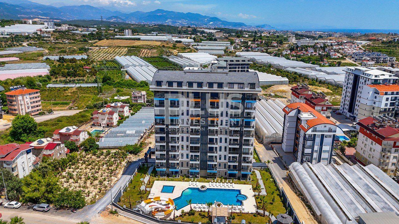 Квартира с 1 спальней в комплексе Vista Residence Avsallar с полным спектром социальных услуг