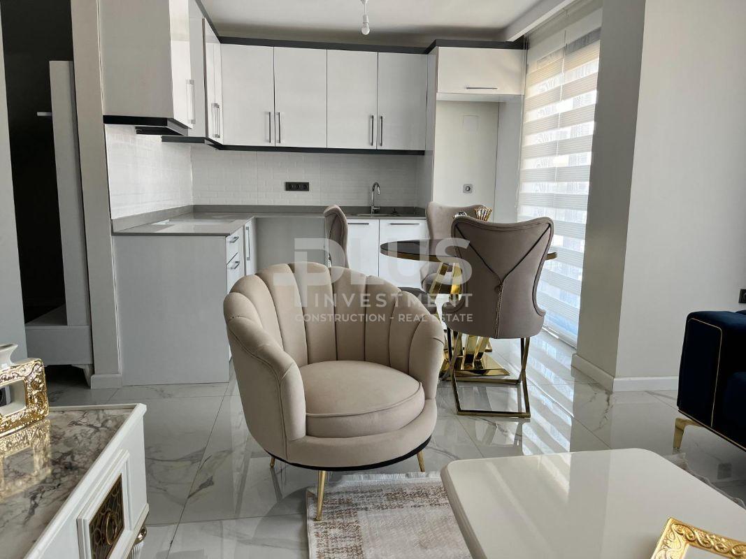Продаётся двухуровневая меблированная квартира в комплексе Alya Park Suite Oba