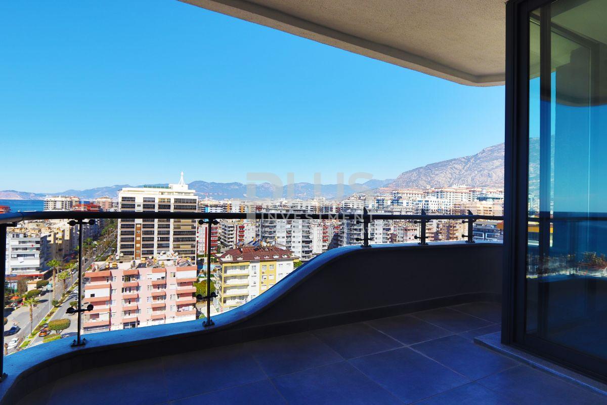 Квартира с 1 спальней и видом на море продается в комплексе NOVUS SKY Residence в Махмутларе
