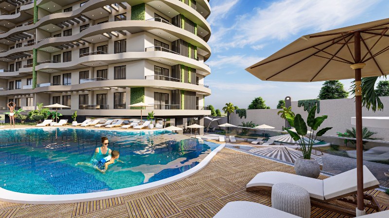 Новый жилой комплекс в Авсалларе Alano Tower