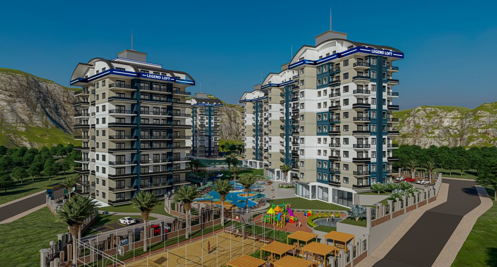 Legend Loft Квартиры в новом строительном проекте в Авсаллар