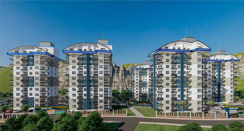 Legend Loft Квартиры в новом строительном проекте в Авсаллар