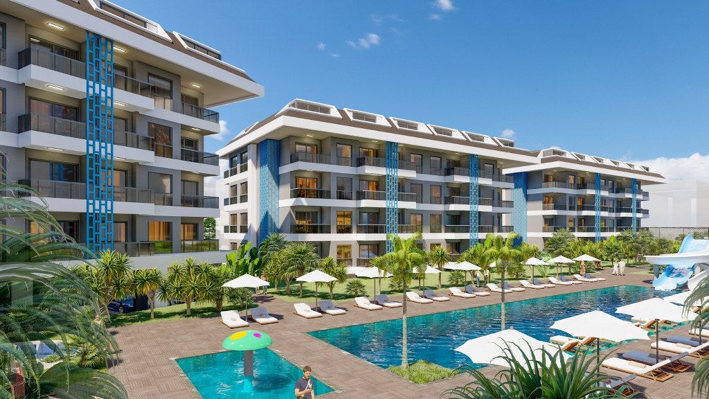 Calypso Residence Квартиры в масштабном комплексе в Кестель