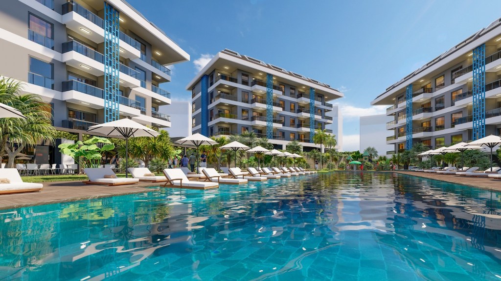 Calypso Residence Квартиры в масштабном комплексе в Кестель
