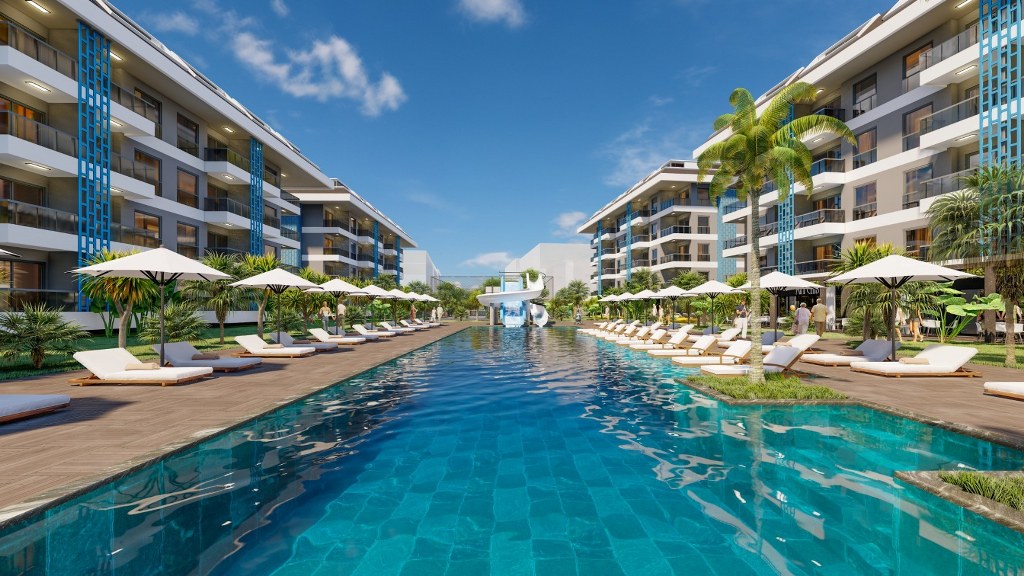 Calypso Residence Квартиры в масштабном комплексе в Кестель