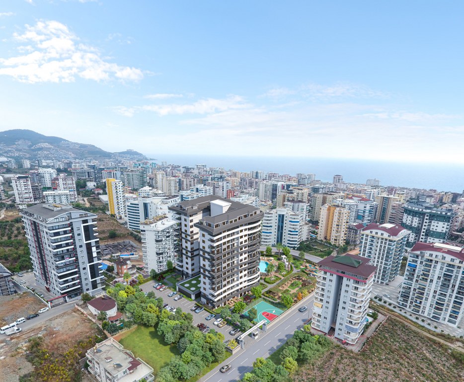 The Taurus Residence Новый комплекс с полной инфраструктурой в Махмутлар