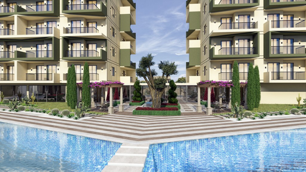 Best Home Gardenia 44 Квартиры в новом строительном проекте в Демирташ