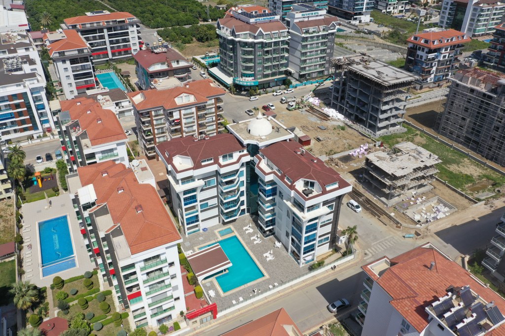 Меблированная квартира на берегу моря в Кестеле, Алания
