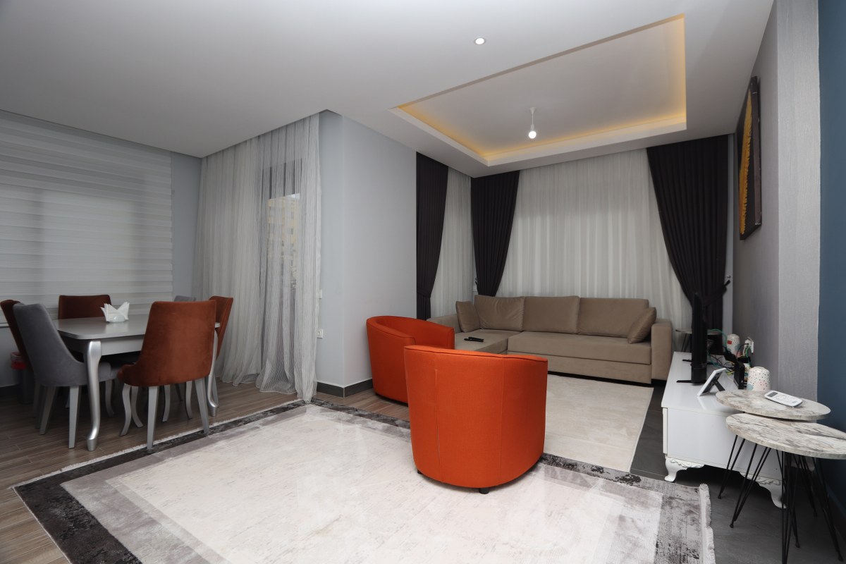 Furnished apartment 2+1 in Mahmutlar area