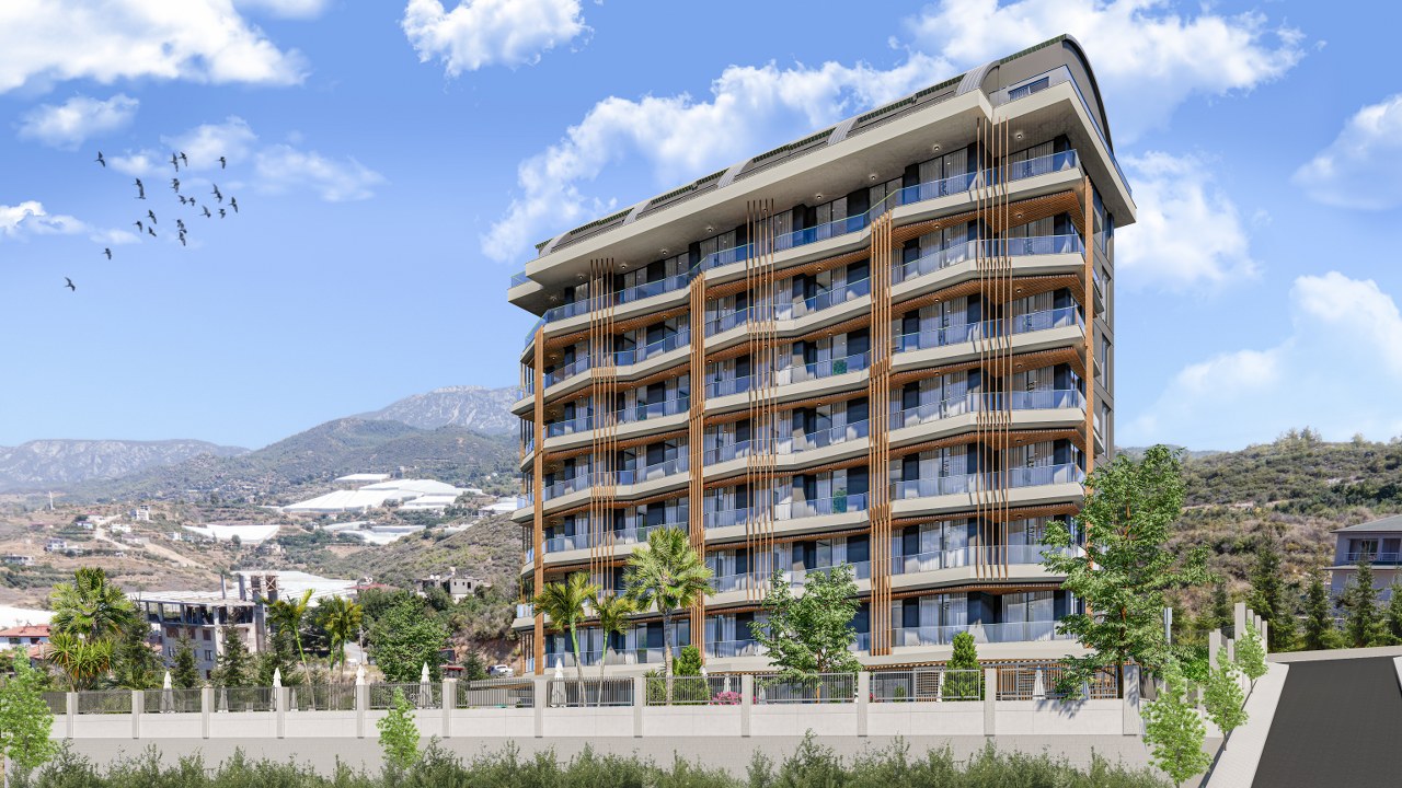 Sunray II Residence Квартиры на продажу в новом проекте в Демирташ Аланья