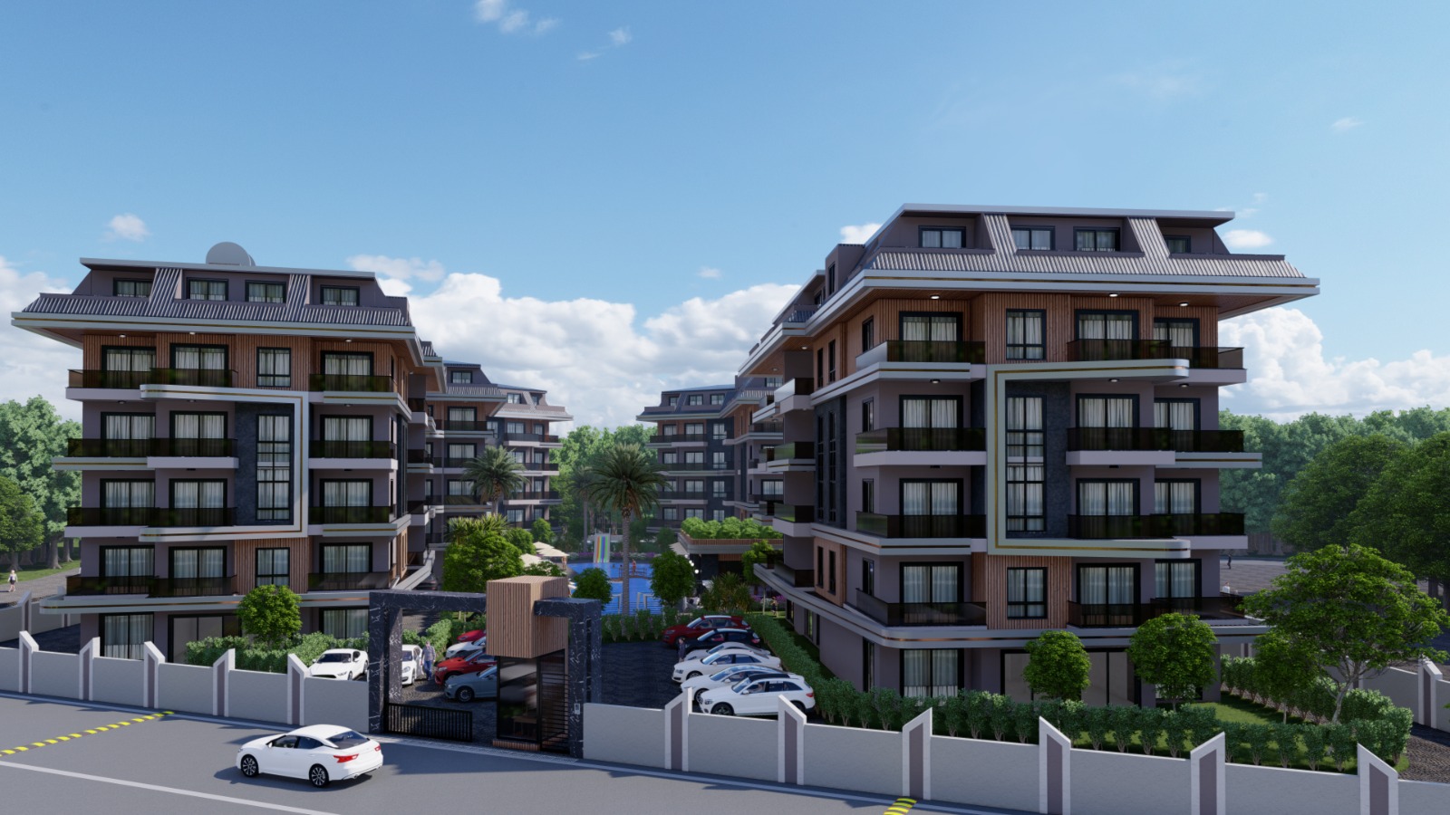 Продажа квартир в проекте Aina Garden Oba