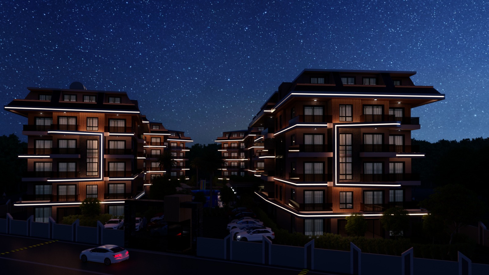 Продажа квартир в проекте Aina Garden Oba