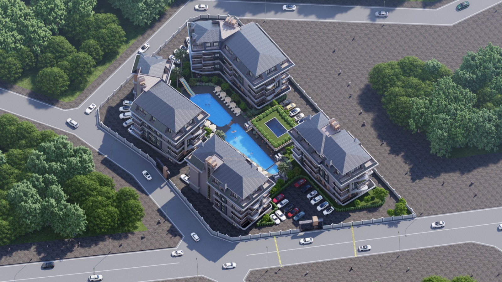 Продажа квартир в проекте Aina Garden Oba