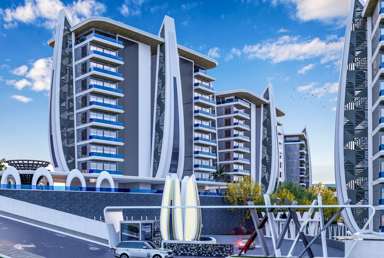 «Özdence Hill» Проект самого элитного жилого комплекса в Алании