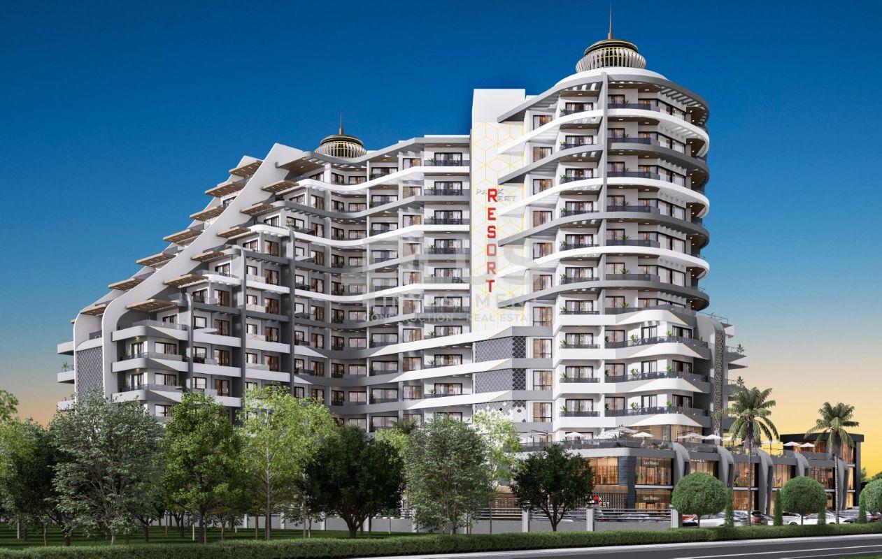 "Park Rest Resort (Synerji - Elite)" is a new residential complex project in Northern Cyprus right by the sea.
